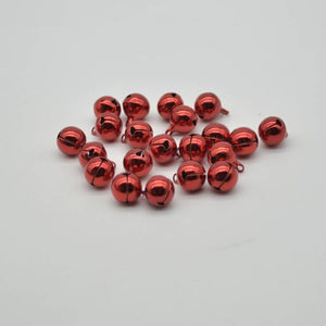 Jingle Sleigh Bells - 14mm - choice of 4 colours in packs of 10
