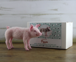 Pippin The Pig  Needle Felting Kit