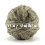 Load image into Gallery viewer, Carded - Grey Shetland Slivers
