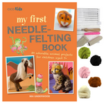 Load image into Gallery viewer, My First Needle Felting Starter Set with Book, Tools &amp; Quality Wool!
