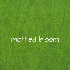 1.2mm Wool Felt - Mottled Bloom
