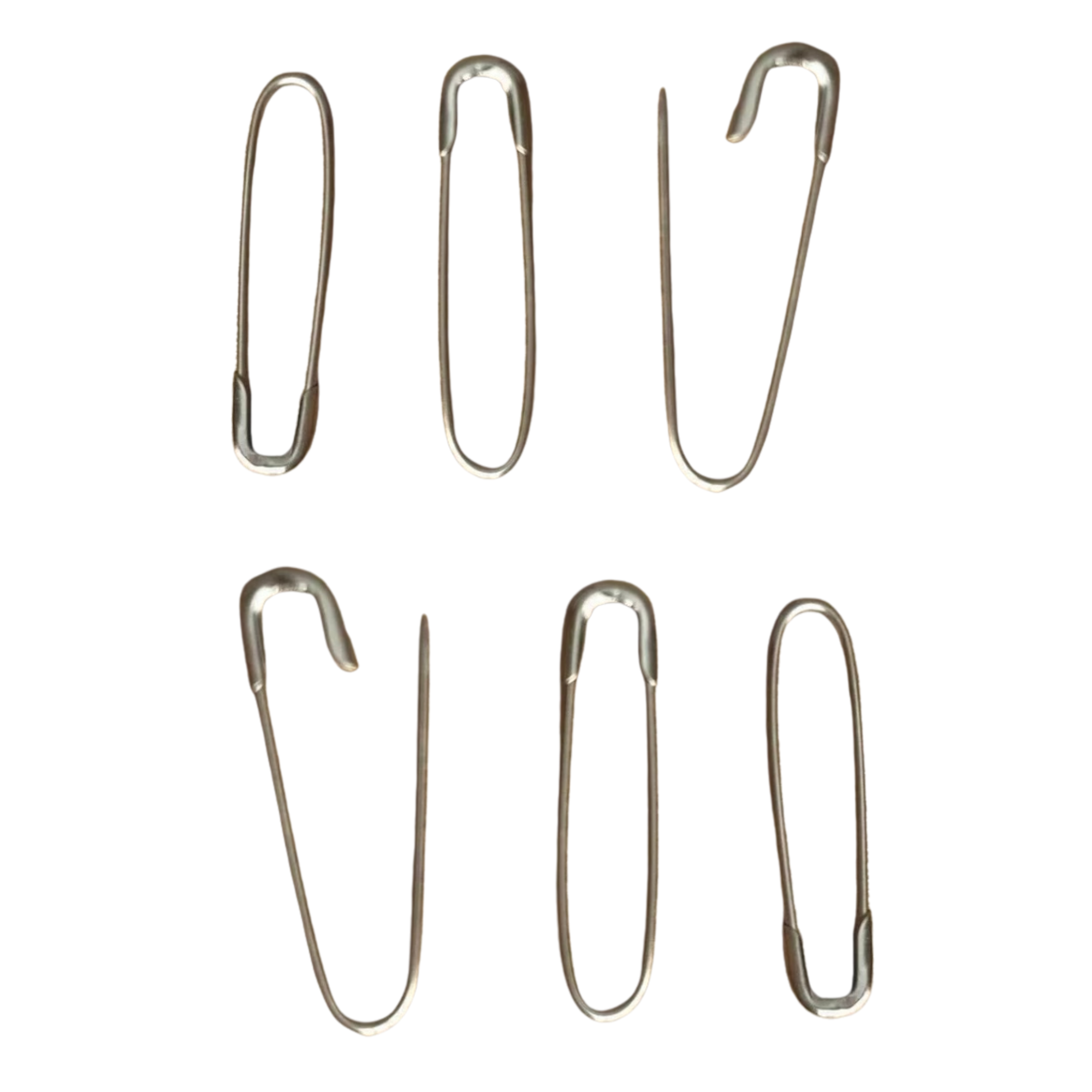 NO SEW Brooch Pins - Pack of 6