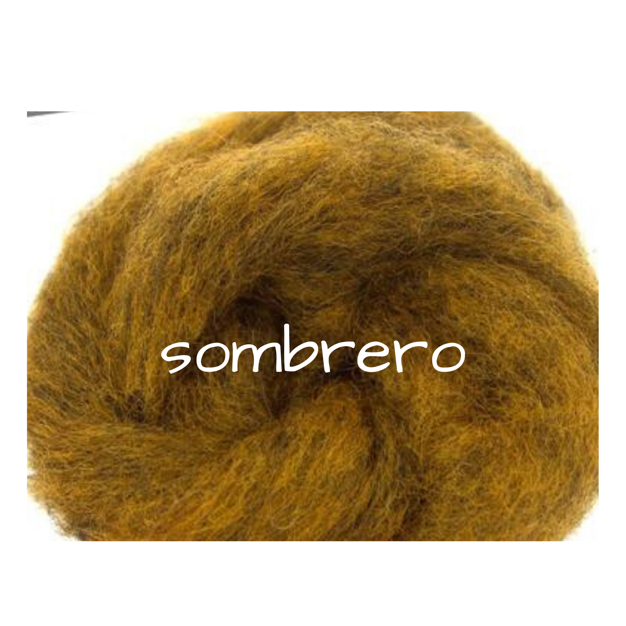 Carded Corriedale Slivers - Sombrero